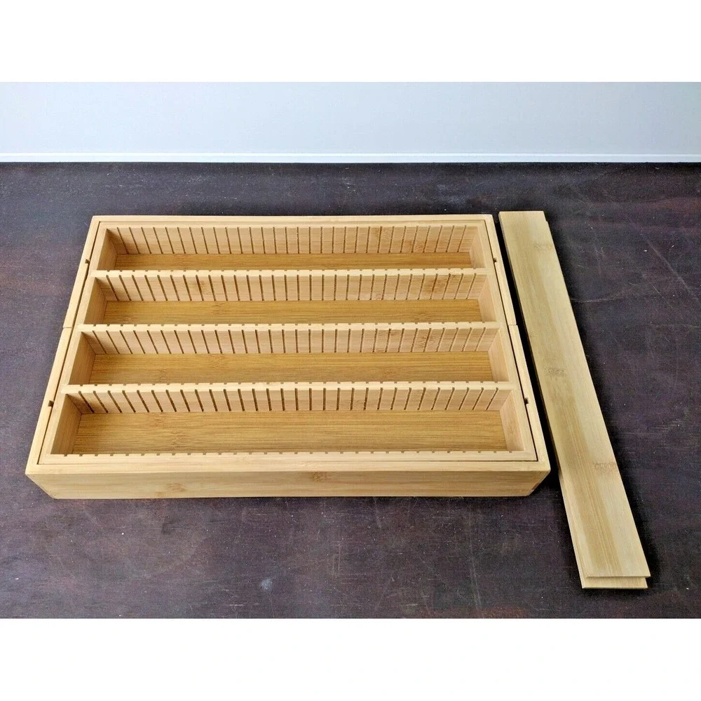 Bamboo K Cup‎ Drawer Organizer Coffee Pod Storage Kitchen Countertop